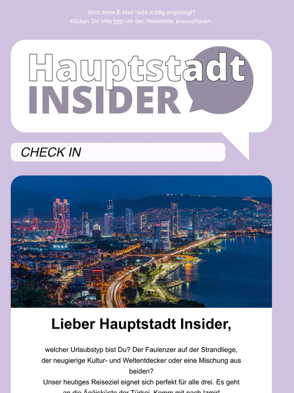 HAUPTSTADT INSIDER: Juwel der Ägäis 🌞