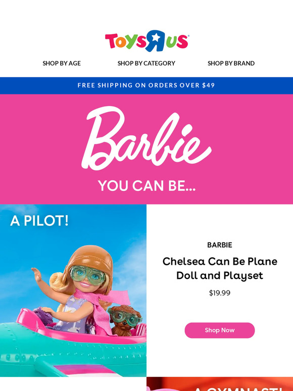 🤩 Barbie, you can be ANYTHING!