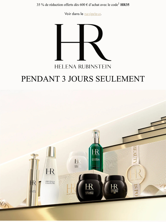 Offre inédite : - 35% sur tout le site pendant 3 jours
