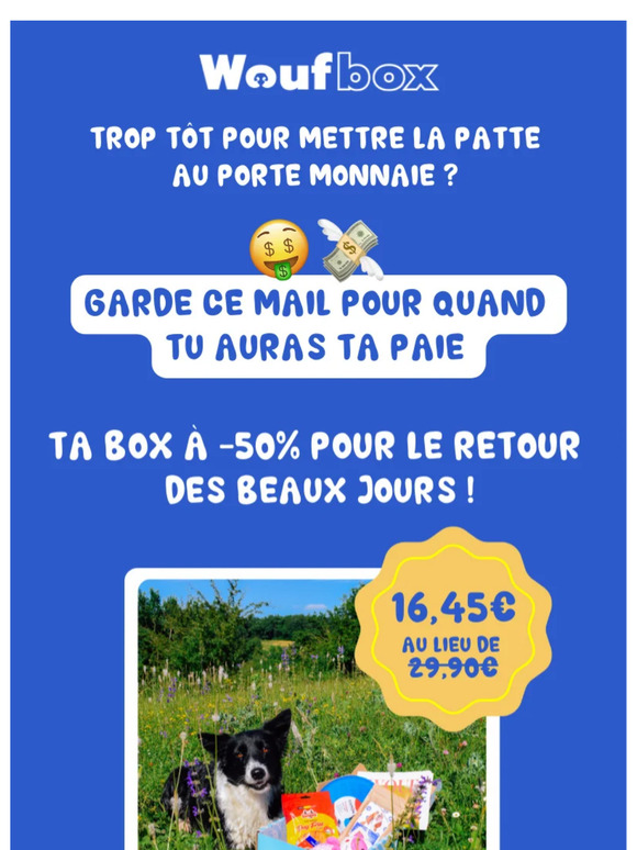 🤩 Ce mail tombe à pic !