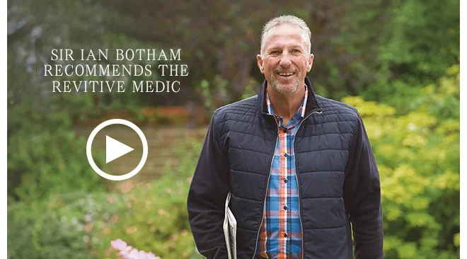 Sir Ian Botham recommends the Revitive Medic