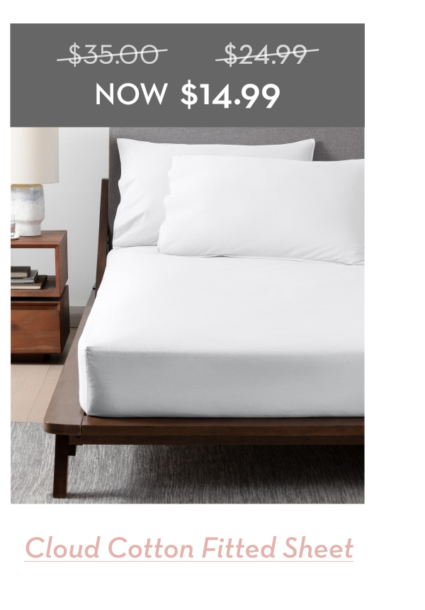 Shop Cloud Cotton Fitted Sheet