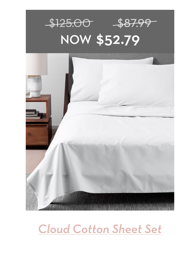 Shop Cloud Cotton Sheet Set