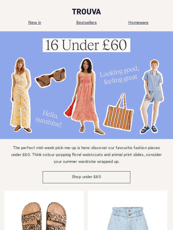 16 pieces under £60