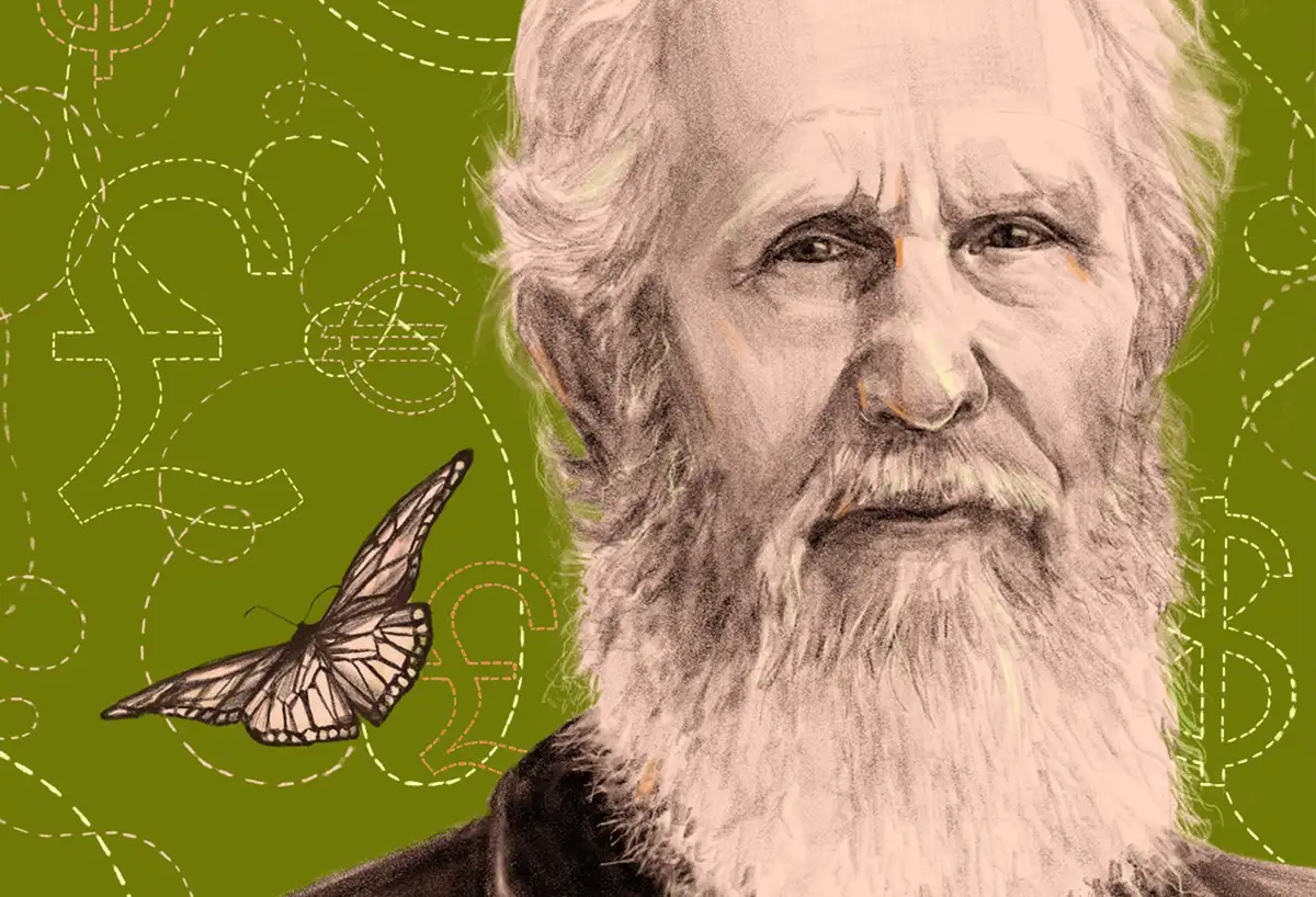 The man reinventing economics with chaos theory and complexity science. Image leads to article.
