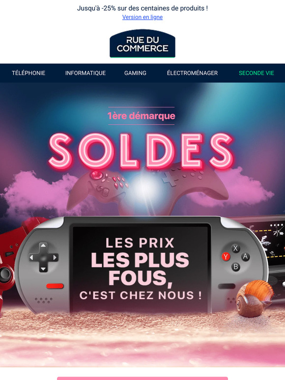 C’est parti pour les SOLDES ! 🔥