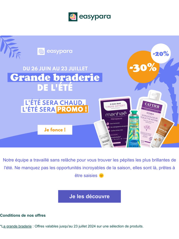 Braderie de l'été : nos pépites estivales à ne pas manquer 😎