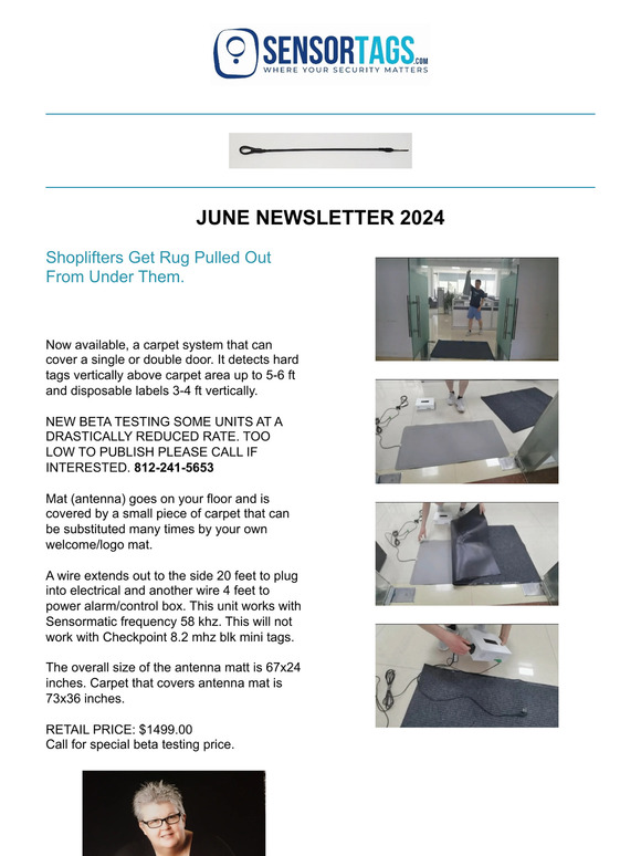 ❤️  Sensortags Newsletter    Customer