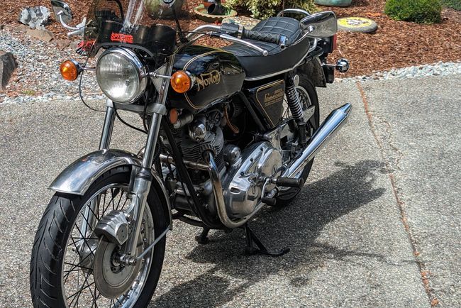 Refurbished 1975 Norton Commando 850 Roadster