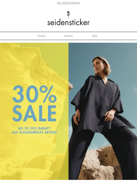 SALE: bis zu 30%