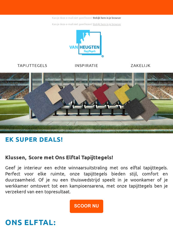 ⚽️ WIJ ZIJN DOOR! EK Deals & Nieuwe weekactie