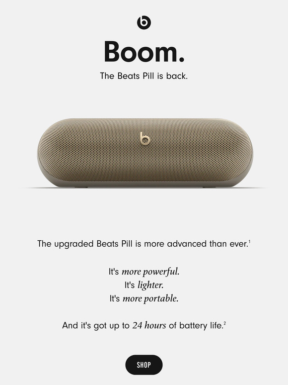 Meet the new Beats Pill