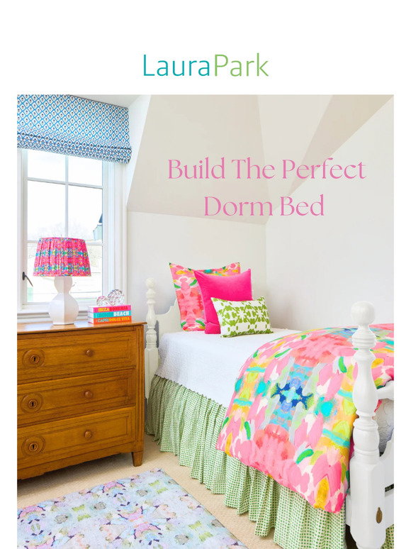 Laura Park Designs: Build The Perfect Dorm Bed | Milled