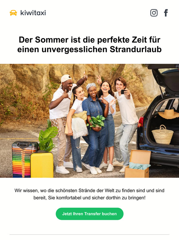 Unvergesslicher Strandurlaub mit Kiwitaxi🍹