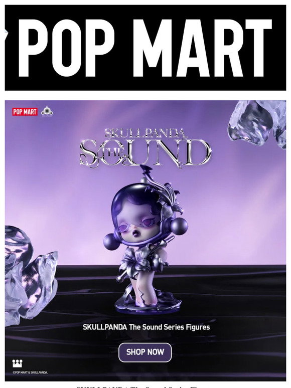 POP MART: Introducing 'SKULLPANDA The Glimpse Figure' Release: A