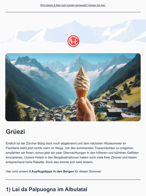 5 Ausflugstipps in den Bergen
