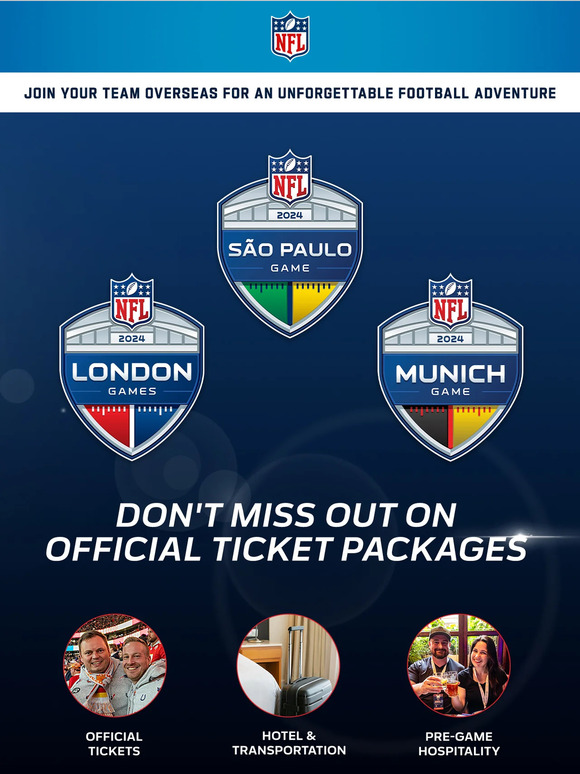 NFL Gamepass Attend the NFL International Games with an Official