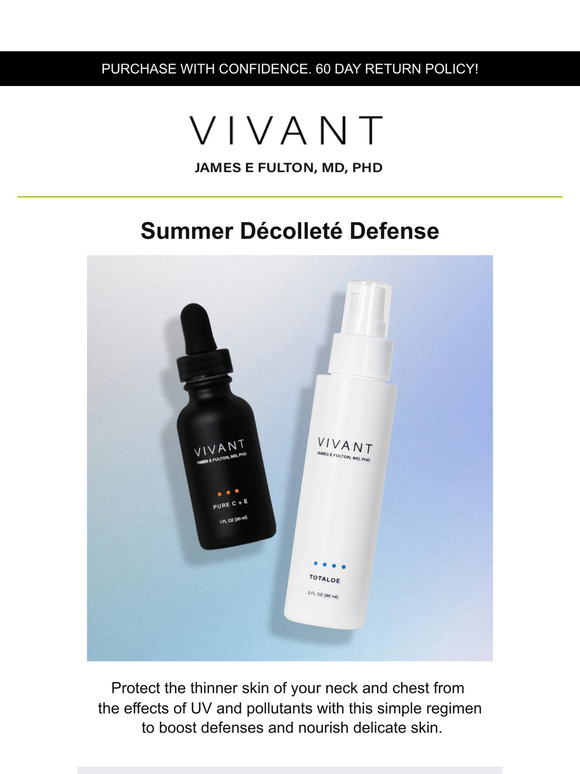 Summer Décolleté Defense 💫