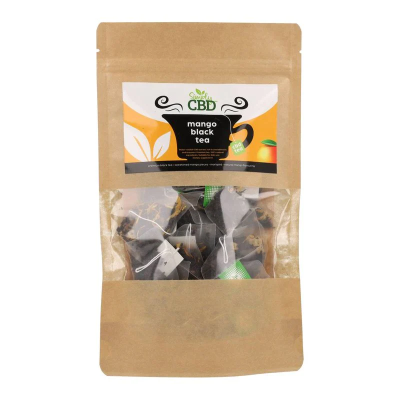 Image of CBD-Infused Mango Black Tea (5mgx20)