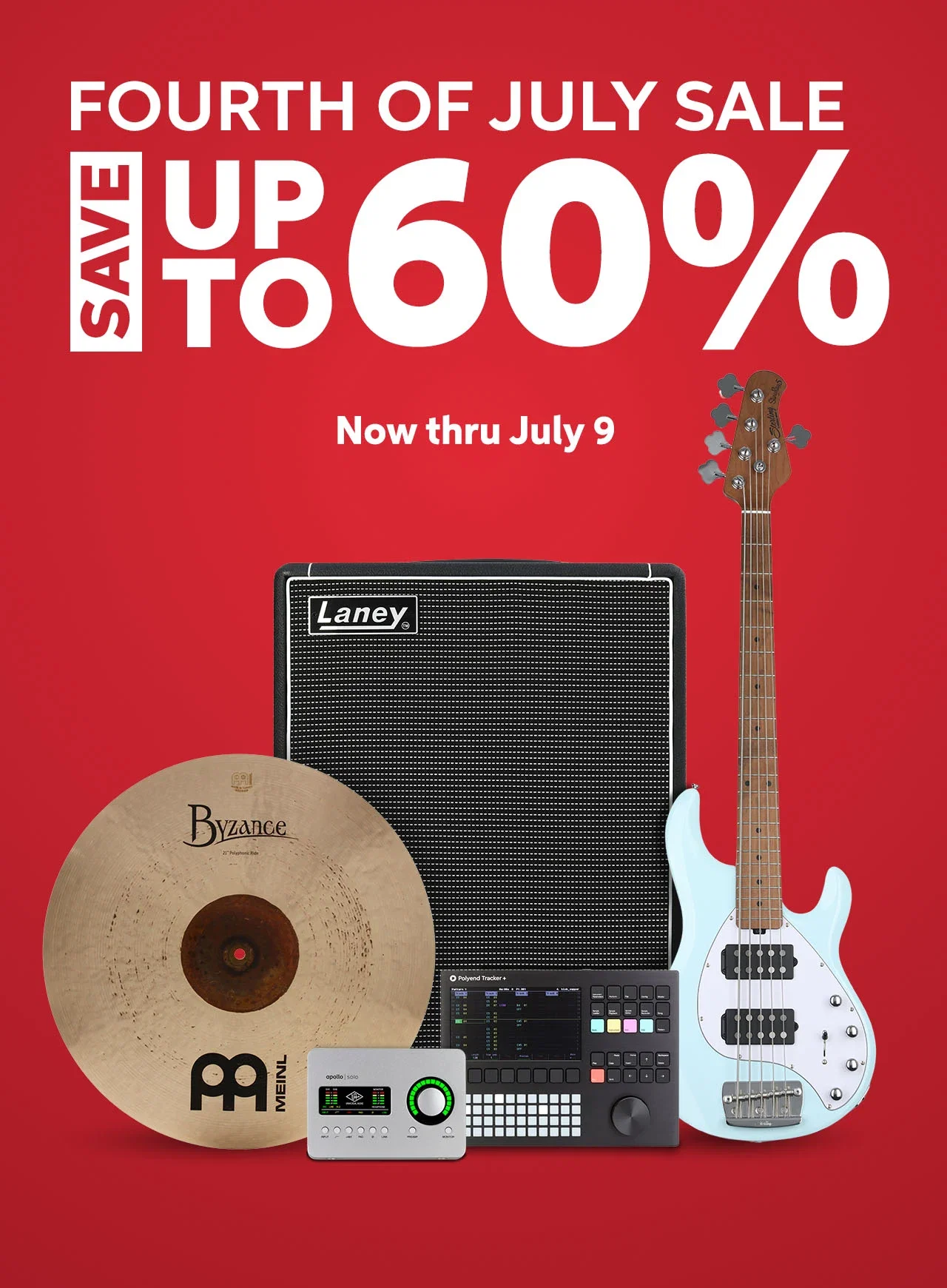 Fourth of July Sale - Save up to 60% now through July 9. Shop Now.