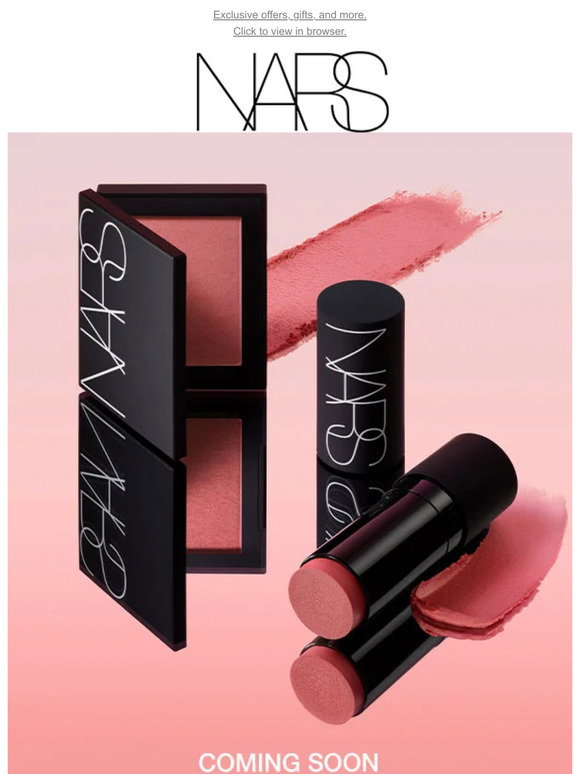 NARS Email Newsletters: Shop Sales, Discounts, and Coupon Codes