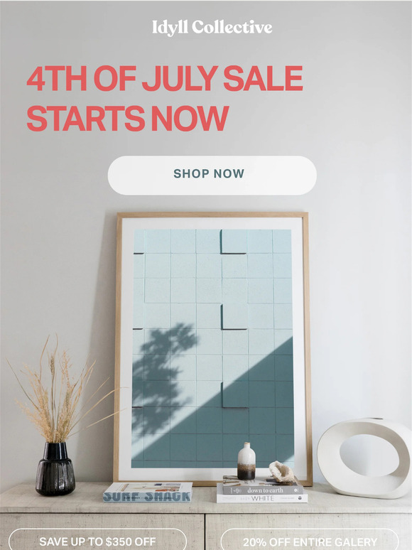 Our 4th of July Sale Starts Now 🇺🇸