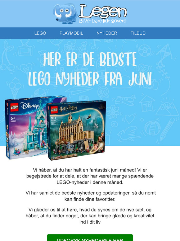 LEGO: Flere fede nyheder🔥