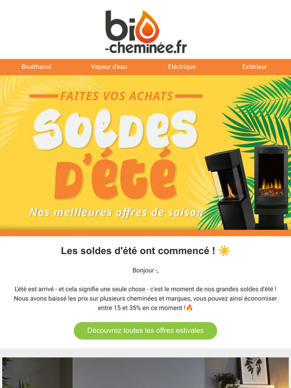 Les soldes d'été ont commencé !🔥