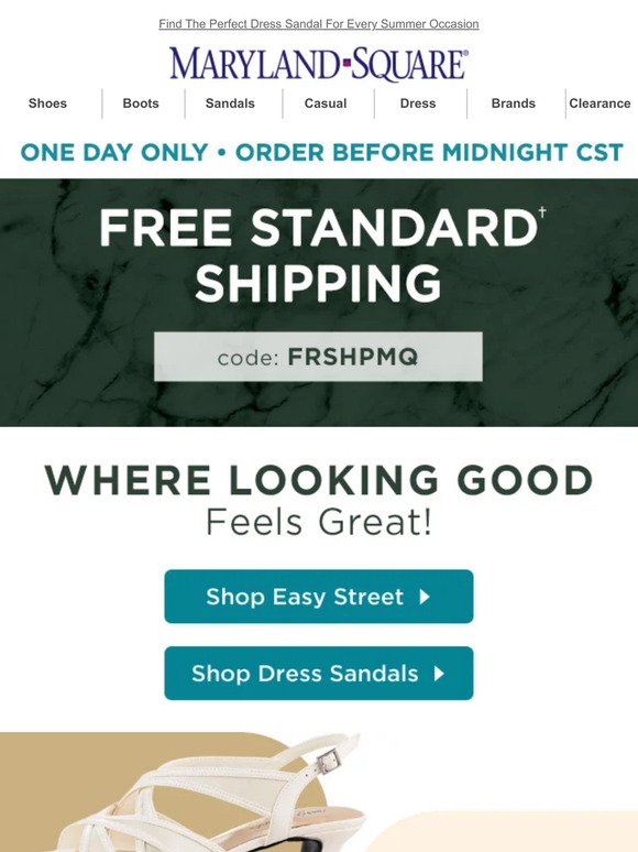 Maryland Square Free Shipping