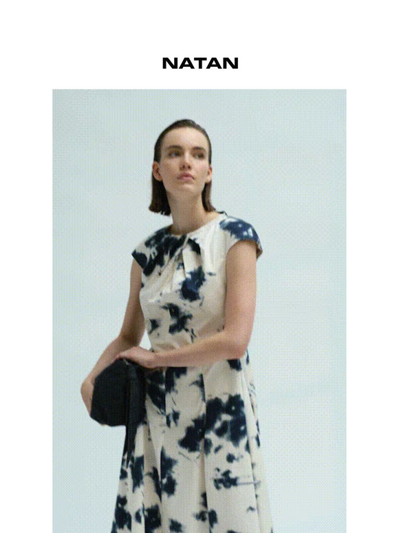 Floral prints and timeless neutrals.