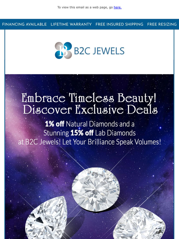 🌸 Radiate Elegance - Enhance Your Beauty with Our Exquisite Diamond Offerings! 💎✨
