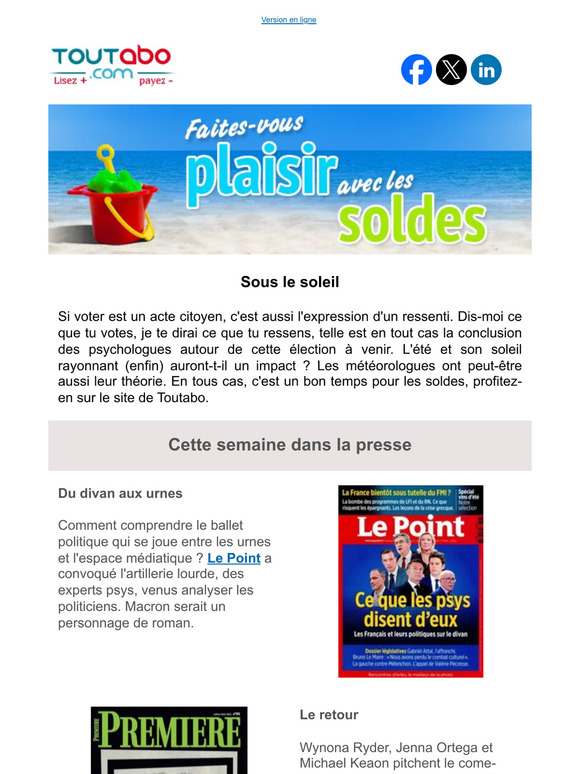 Sous le soleil