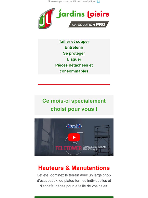Incontournables du moment !