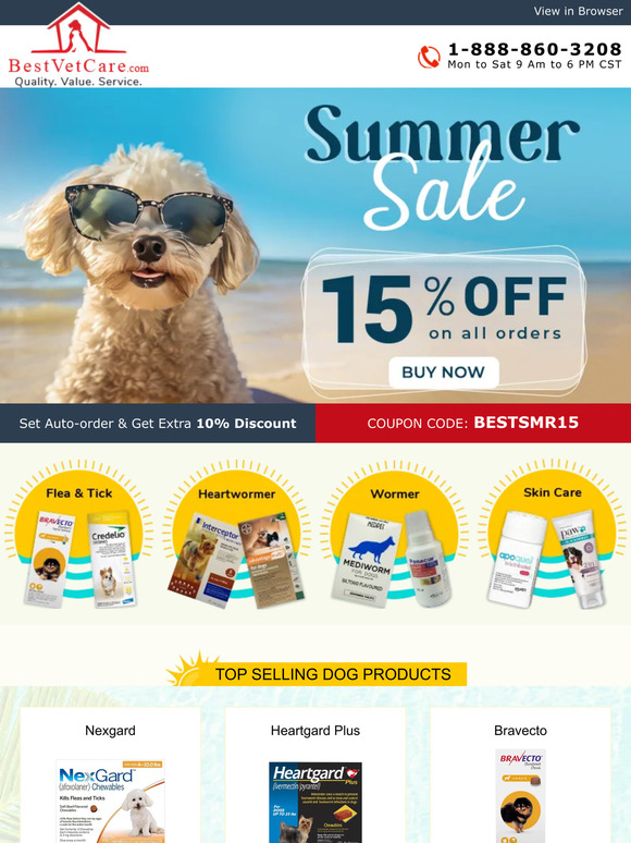 Best Vet Care 🐱 Purrfect Weekend Discounts! 15 Extra Saving Coupon Inside Milled