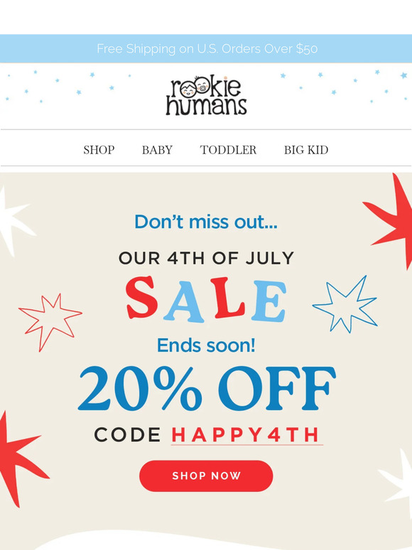 Don't Miss Out On Our 4th Of July Sale 🇺🇸