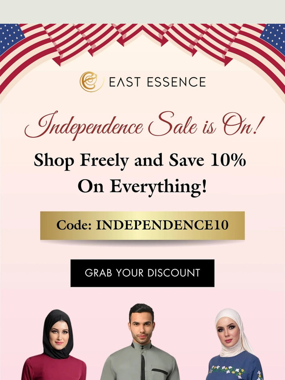 🇺🇸 Celebrate Independence Early - 10% Off!
