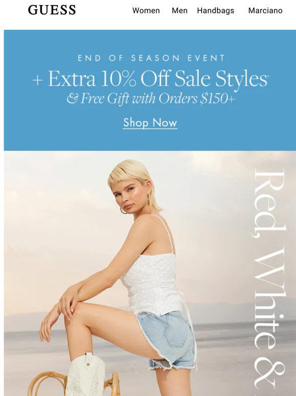 GUESS? Email Newsletters Shop Sales, Discounts, and Coupon Codes