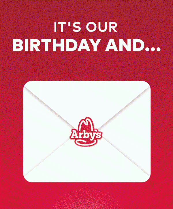 Arby's Birthday