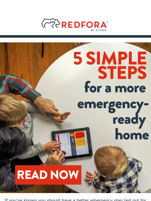 New Blog - 5 Easy Steps to an Emergency-ready Home