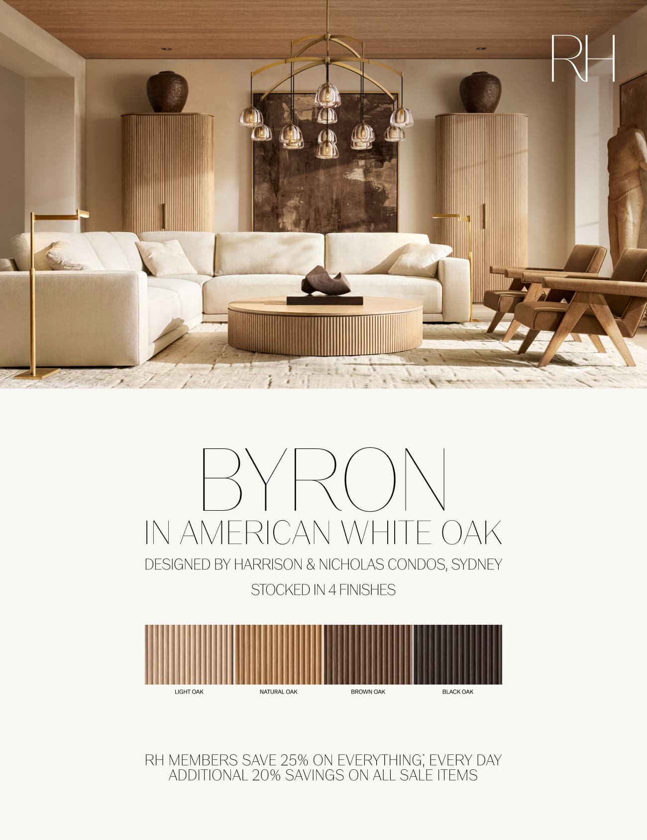 Restoration Hardware: Byron Reeded. Handcrafted in American White Oak ...