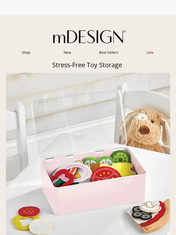 Keep toys tidy and organized 🌟