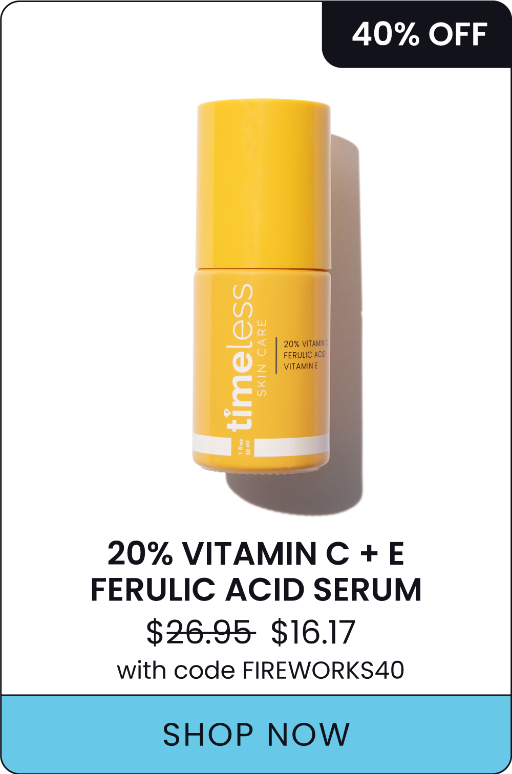 20% Vitamin C + E Ferulic Acid Serum