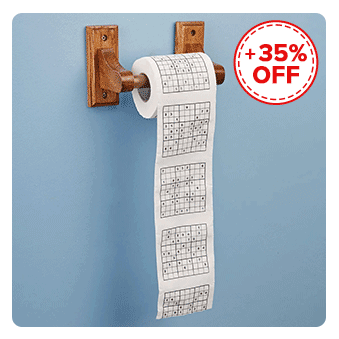 Toilet Paper Sudoku
...Shop Now