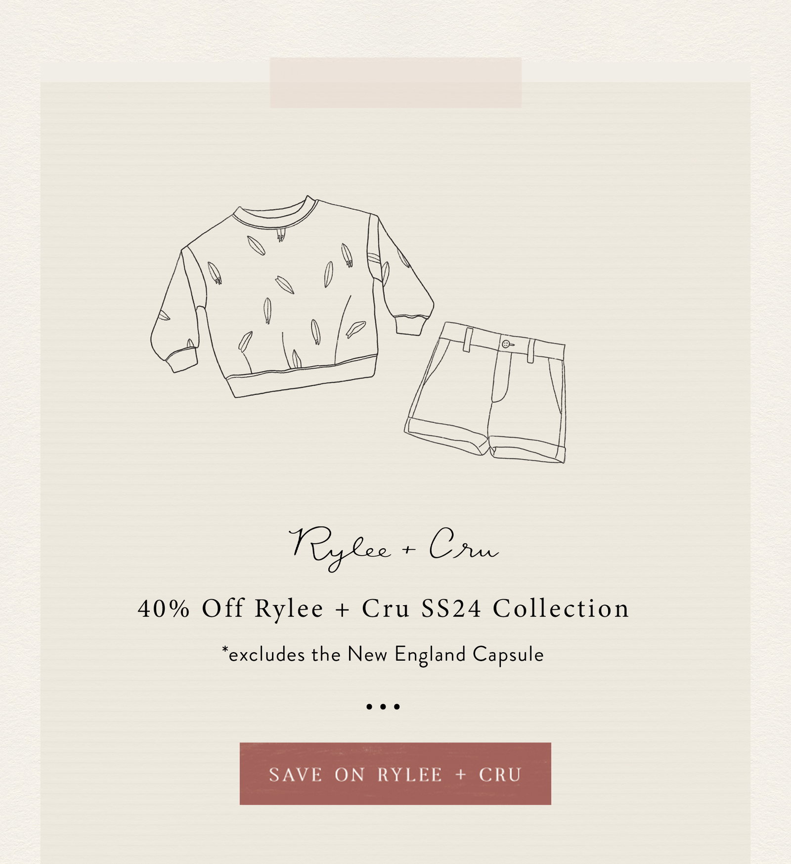 Shop 40% off Rylee + Cru
