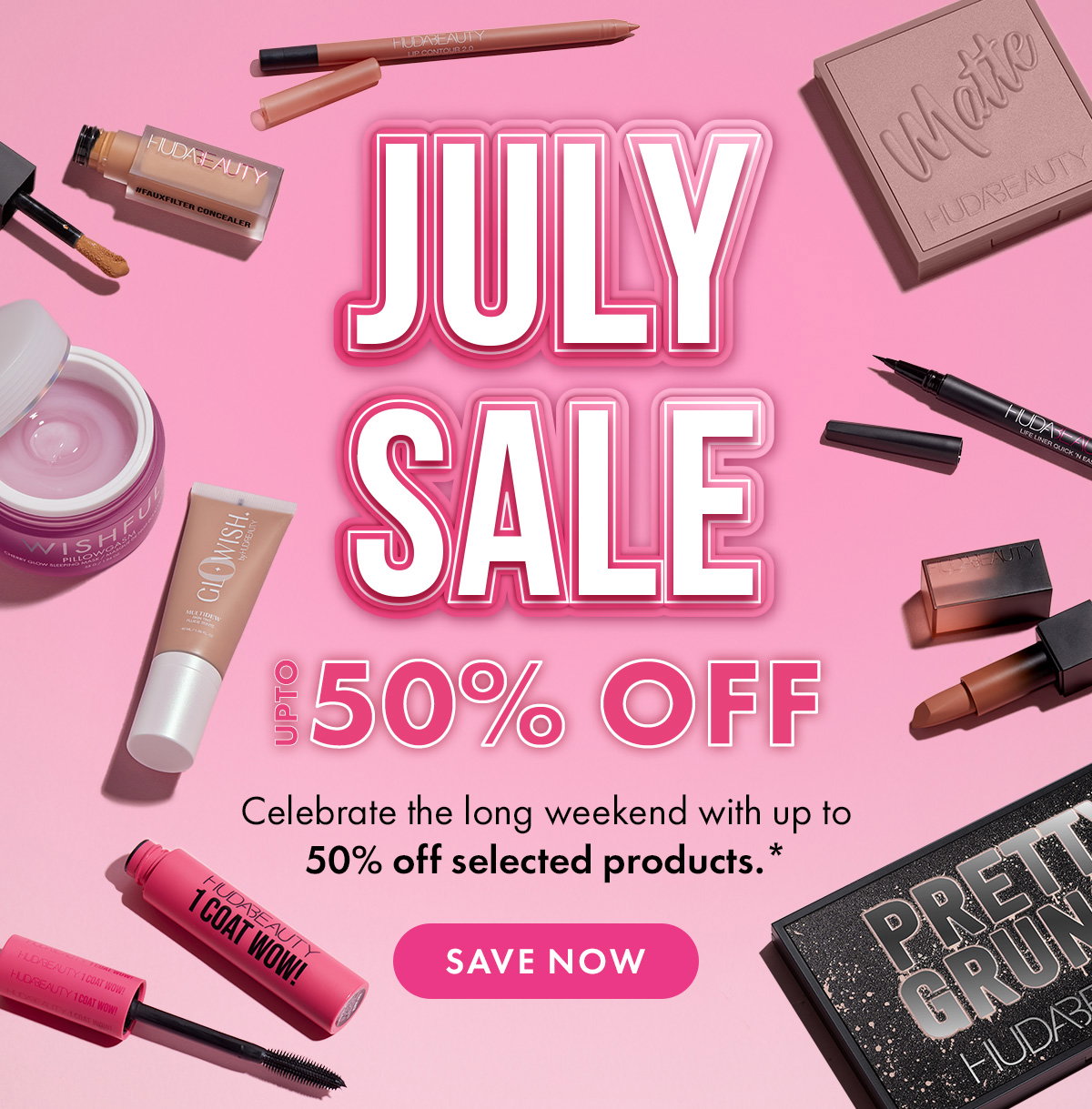 JULY SALE UP TO 50% OFF