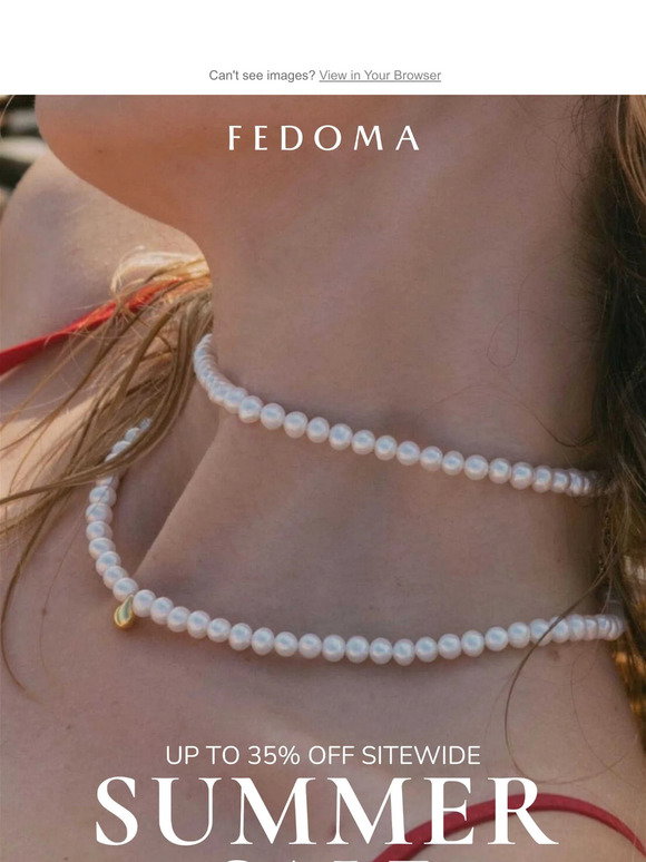 Fedoma: Your Favorite Pieces Still On 35% Off | Milled