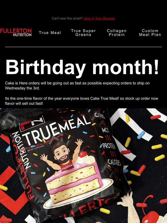 Cake is Here!