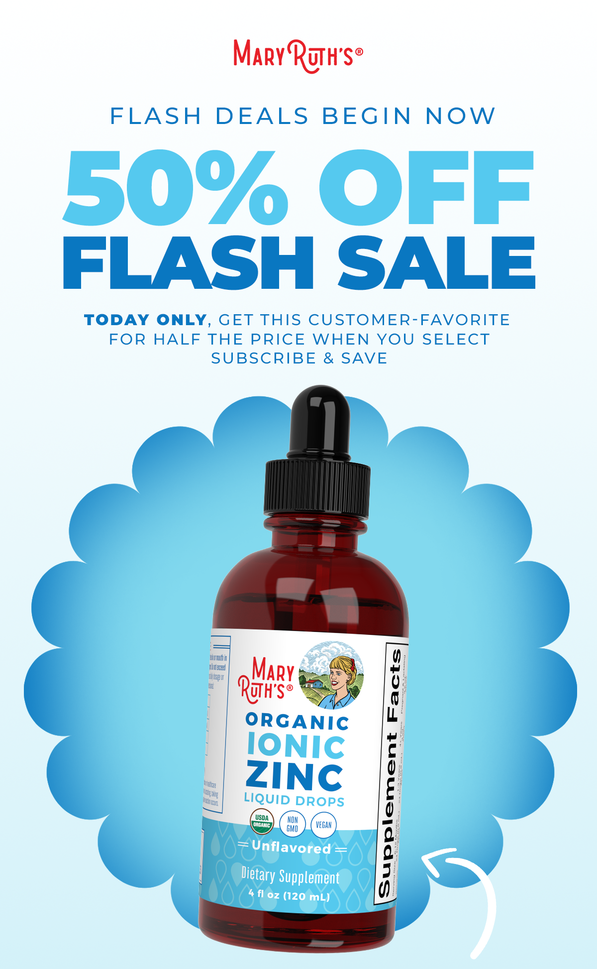 50% OFF FLASH SALE DAY 1