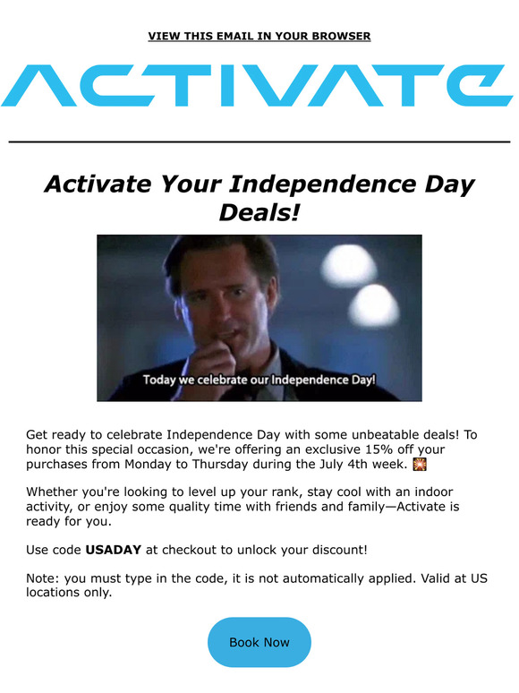 Save 15% This July 4th🇺🇸