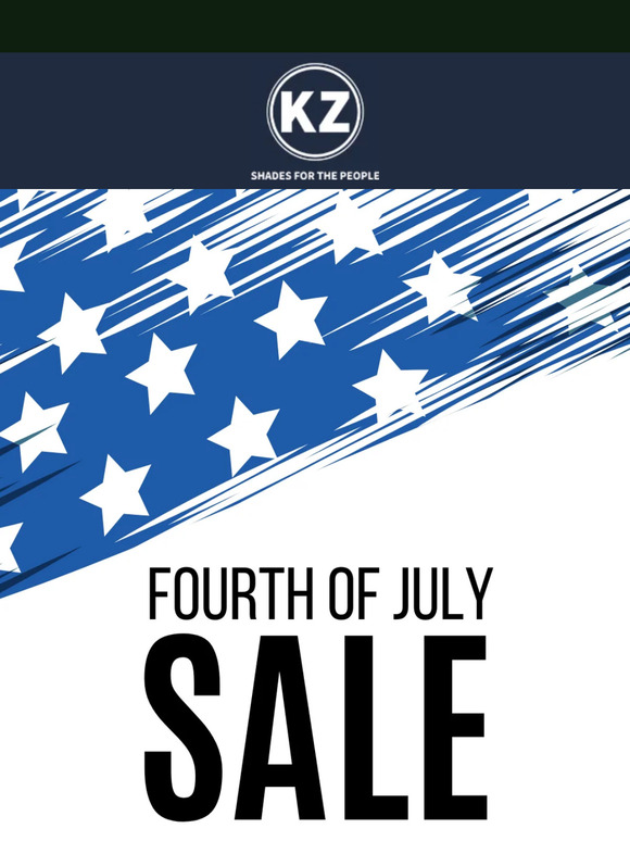 4th of July Sale Starts NOW 💥
